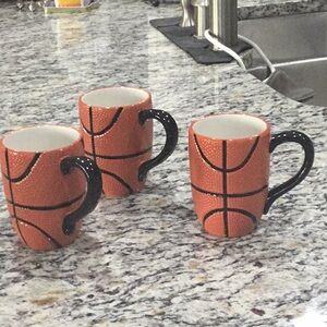 Three Basketball Mugs